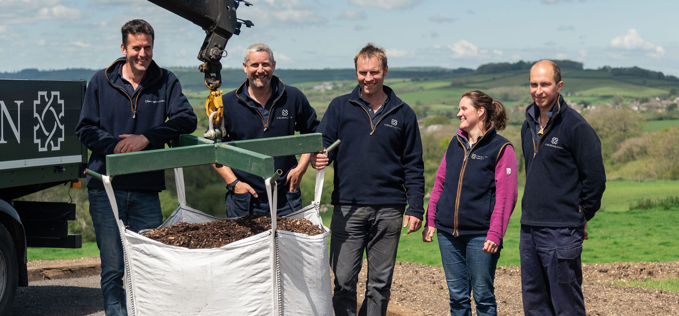 The Chedington Compost team