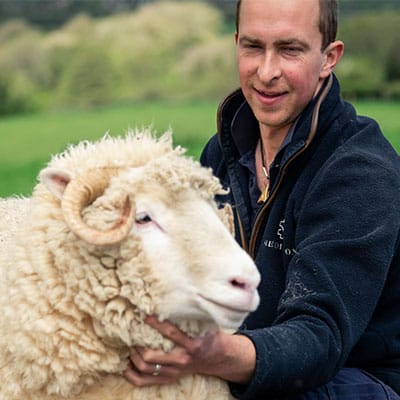 Shepherd Marcus on the Chedington Estate