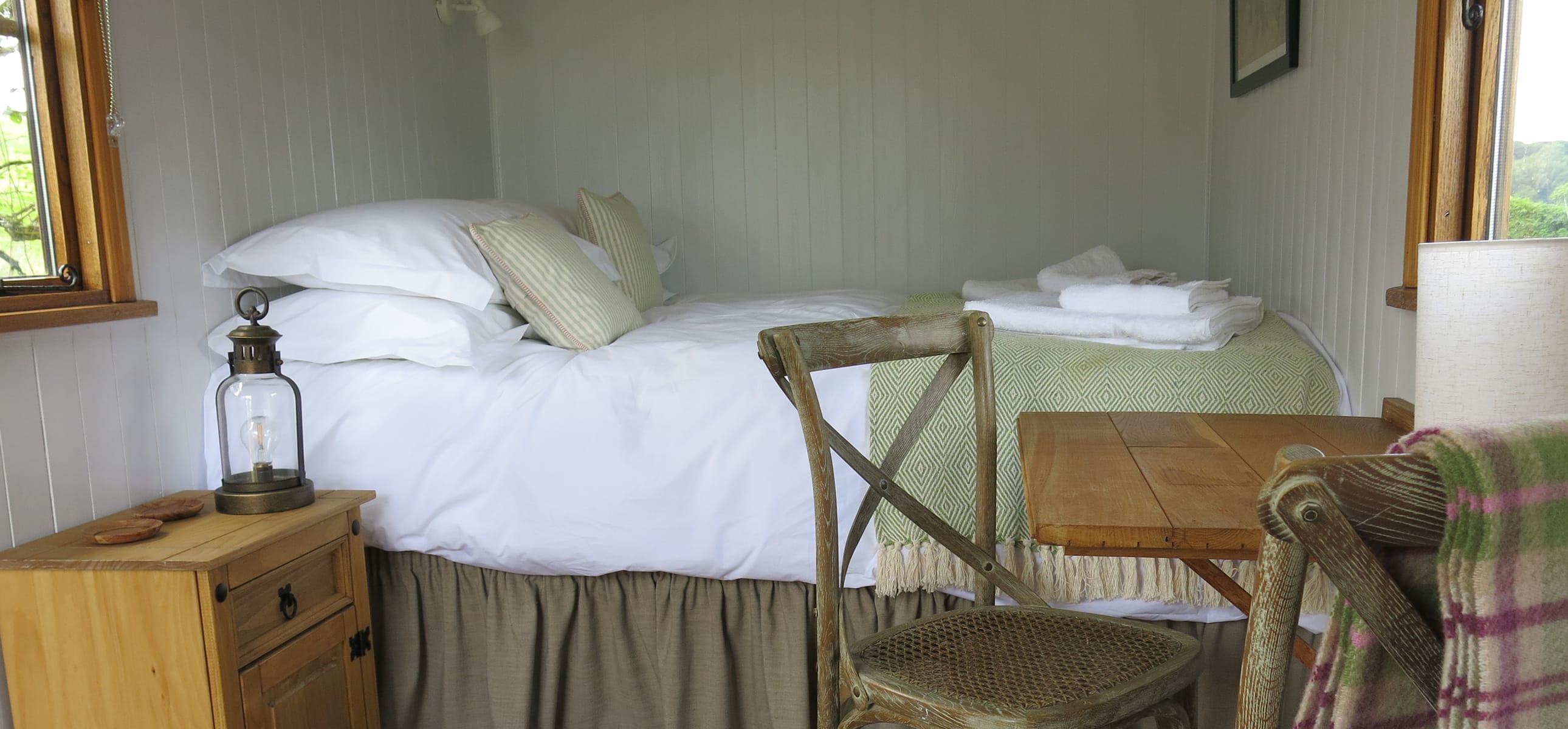 Shepherd’s Huts at North Buckham Farm - Chedington Estate
