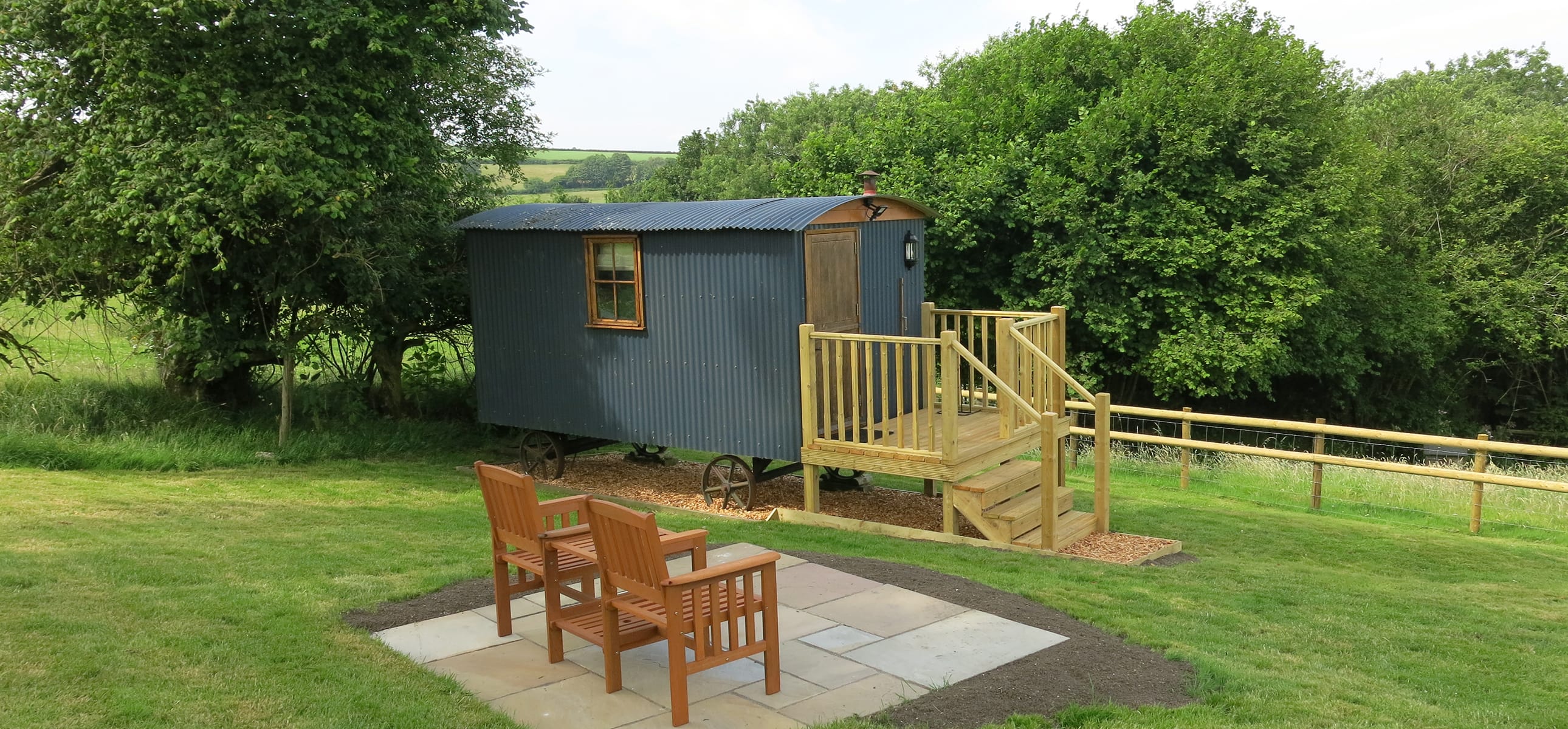 Shepherd’s Huts at North Buckham Farm - Chedington Estate