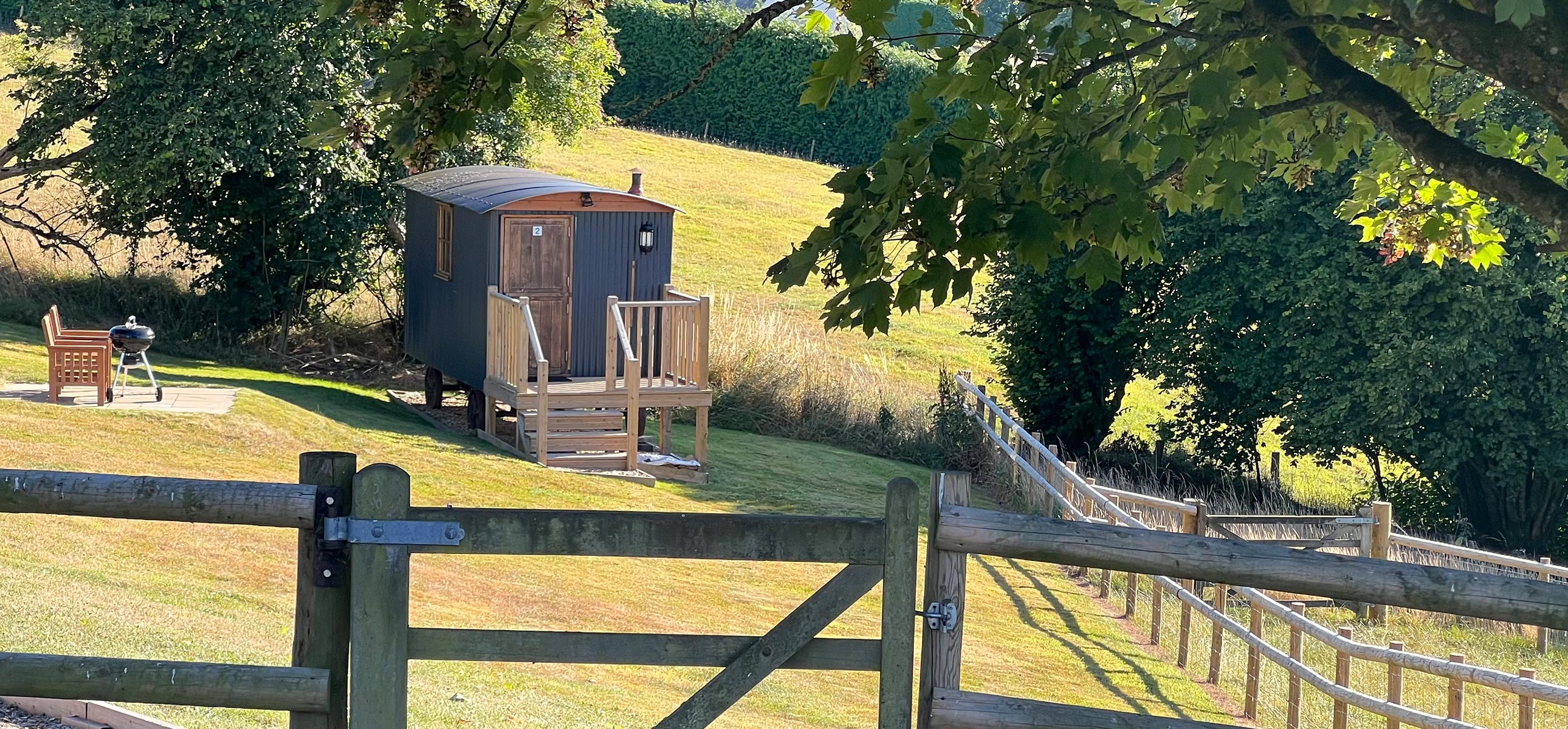 Shepherd’s Huts at North Buckham Farm - Chedington Estate