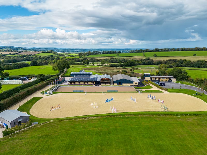 The world class facilities at Chedington Equestrian